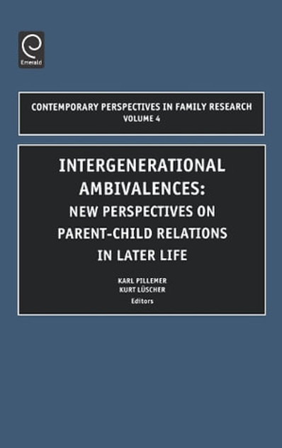 Intergenerational Ambivalences Intergenerational Ambivalences