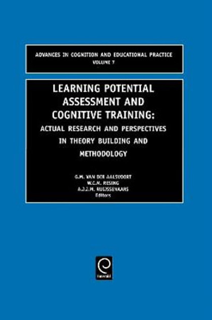 Learning Potential Assessment and Cognitive Training Learning Potential Assessment and Cognitive Training