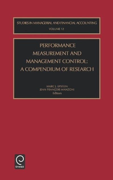 Performance Measurement and Management Control Performance Measurement and Management Control
