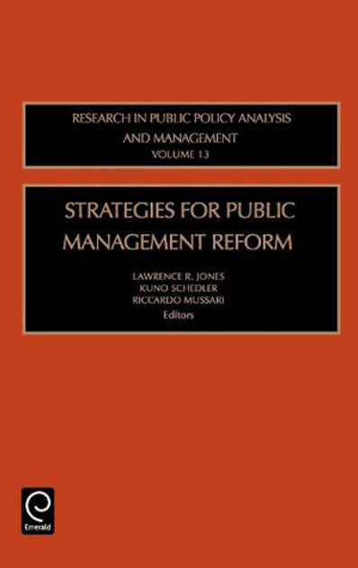 Strategies for Public Management Reform Strategies for Public Management Reform