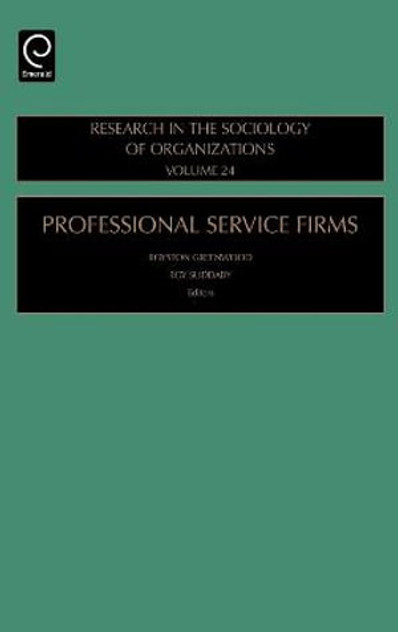 Professional Service Firms