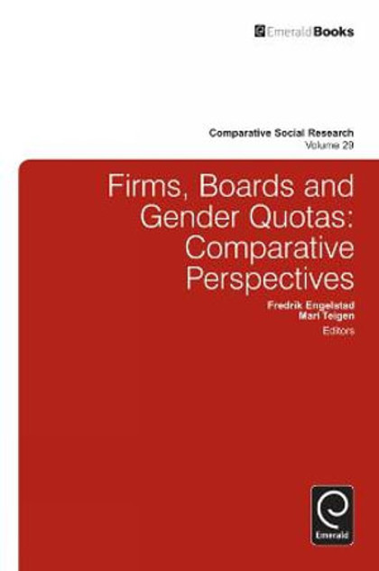 Firms, Boards and Gender Quotas Firms, Boards and Gender Quotas