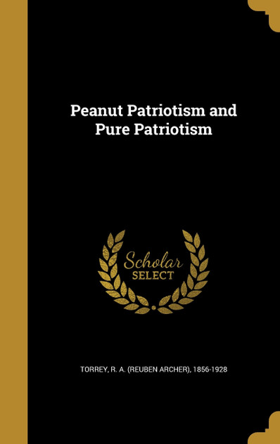 Peanut Patriotism and Pure Patriotism Peanut Patriotism and Pure Patriotism