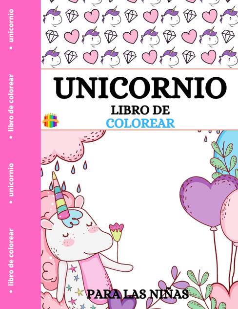 Libro para Colorear de Unicornios Libro para Colorear de Unicornios