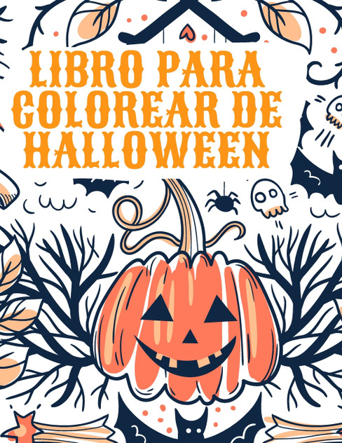 Libro para colorear de Halloween Libro para colorear de Halloween