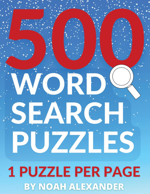 500 Word Search Puzzles