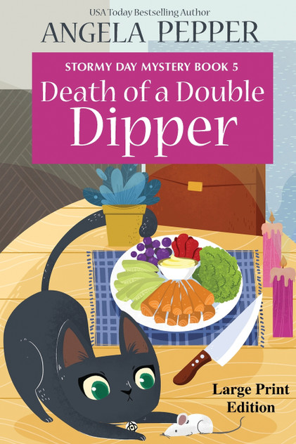 Death of a Double Dipper - Large Print