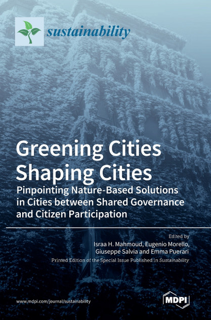 Greening Cities Shaping Cities Greening Cities Shaping Cities