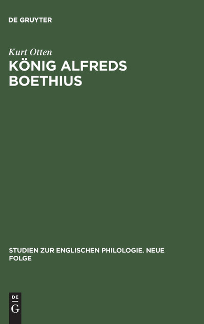 König Alfreds Boethius König Alfreds Boethius