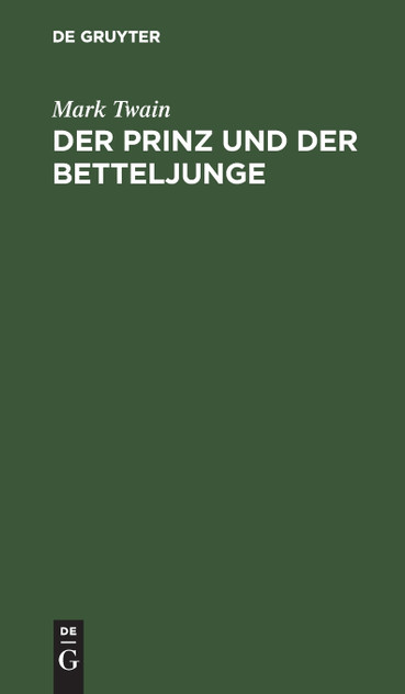 Der Prinz und der Betteljunge Der Prinz und der Betteljunge