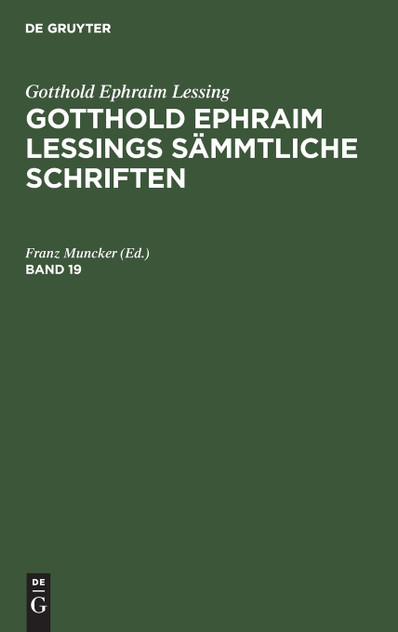 Gotthold Ephraim Lessings Sämmtliche Schriften Gotthold Ephraim Lessings Sämmtliche Schriften Gotthold Ephraim Lessings Sämmtliche Schriften Gotthold Ephraim Lessings Sämmtliche Schriften