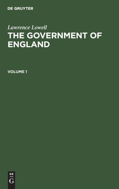 The Government of England The Government of England The Government of England The Government of England