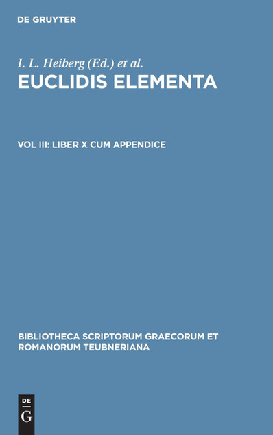Liber X cum appendice