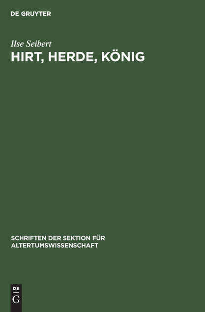 Hirt, Herde, König