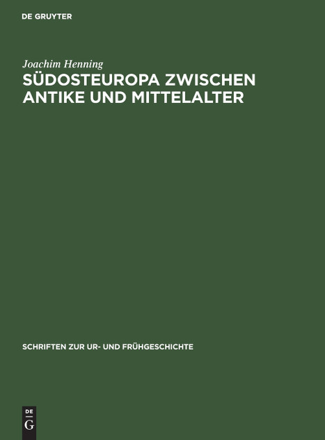 Südosteuropa zwischen Antike und Mittelalter Südosteuropa zwischen Antike und Mittelalter