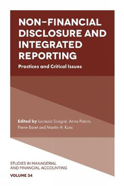 Non-Financial Disclosure and Integrated Reporting Non-Financial Disclosure and Integrated Reporting