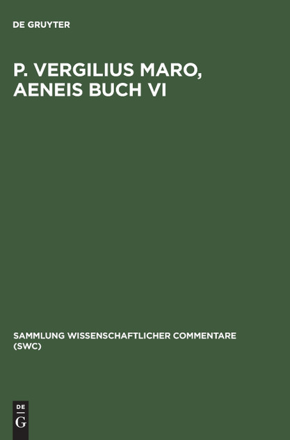 P. Vergilius Maro, Aeneis Buch VI P. Vergilius Maro, Aeneis Buch VI