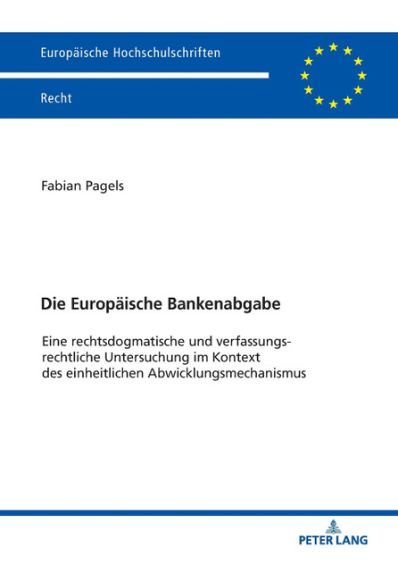 Die Europaeische Bankenabgabe Die Europaeische Bankenabgabe