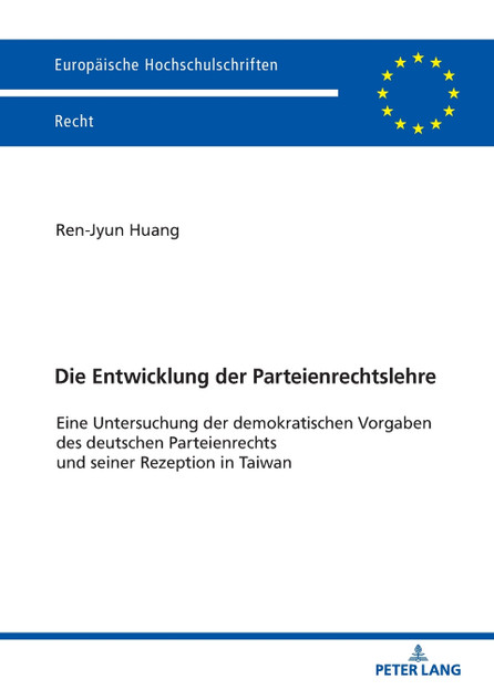 Die Entwicklung der Parteienrechtslehre Die Entwicklung der Parteienrechtslehre