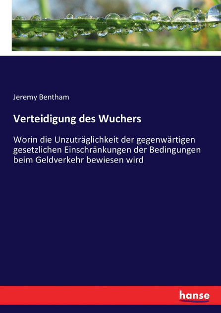 Verteidigung des Wuchers