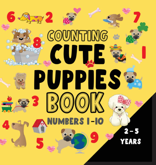 Counting puppies book numbers 1-10 Counting puppies book numbers 1-10