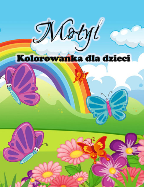 Kolorowanka z motylami dla dzieci Kolorowanka z motylami dla dzieci