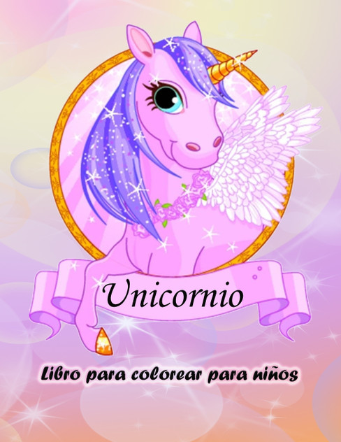 Libro para colorear de unicornios para niños Libro para colorear de unicornios para niños