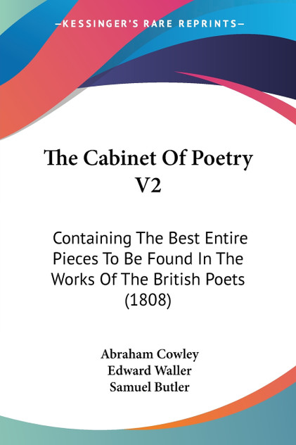 The Cabinet Of Poetry V2 The Cabinet Of Poetry V2