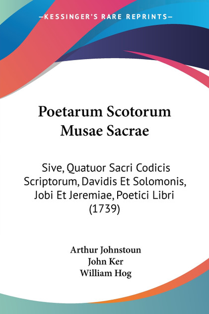 Poetarum Scotorum Musae Sacrae