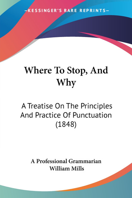 Where To Stop, And Why Where To Stop, And Why