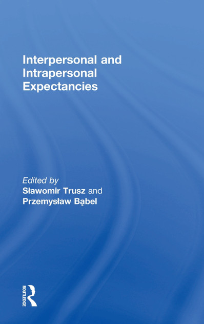 Interpersonal and Intrapersonal Expectancies