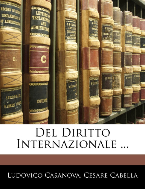 Del Diritto Internazionale ... Del Diritto Internazionale ...