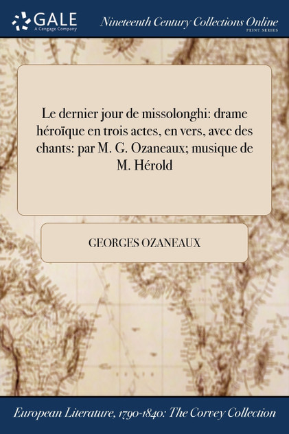 Le dernier jour de missolonghi Le dernier jour de missolonghi