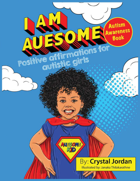 I Am Auesome Positive Affirmations for Autistic Girls I Am Auesome Positive Affirmations for Autistic Girls