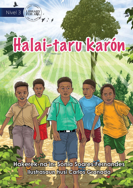 Rice Sack Running Race - Halai-taru karón Rice Sack Running Race - Halai-taru karón
