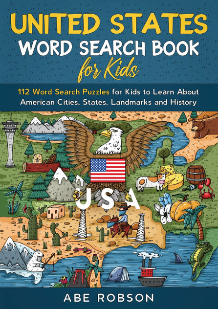 United States Word Search Book for Kids United States Word Search Book for Kids