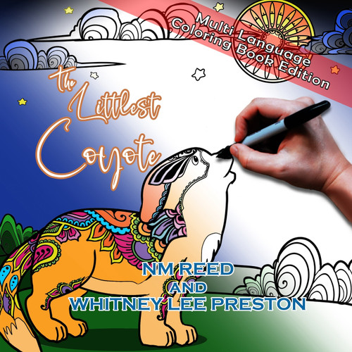 The Littlest Coyote | Multi-Language Coloring Book Edition The Littlest Coyote | Multi-Language Coloring Book Edition