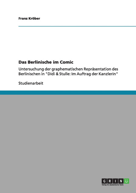 Das Berlinische im Comic