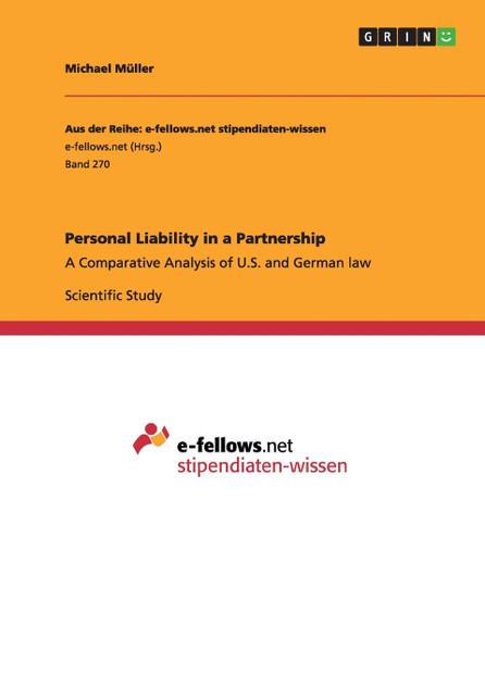 Personal Liability in a Partnership Personal Liability in a Partnership