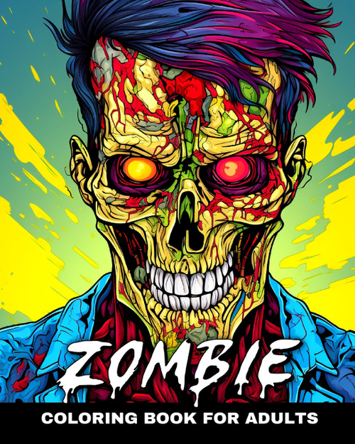 Zombie Coloring Book for Adults Zombie Coloring Book for Adults