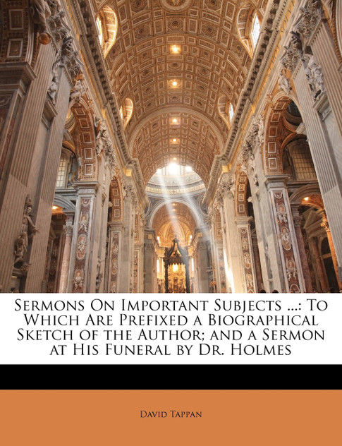 Sermons On Important Subjects ... Sermons On Important Subjects ...
