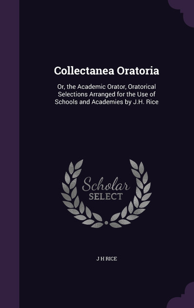 Collectanea Oratoria Collectanea Oratoria