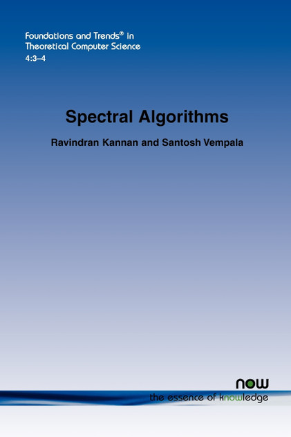 Spectral Algorithms