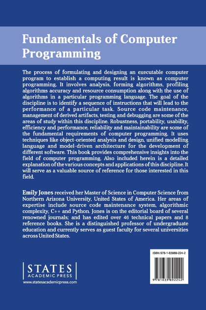 Fundamentals of Computer Programming