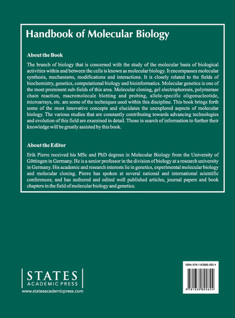 Handbook of Molecular Biology
