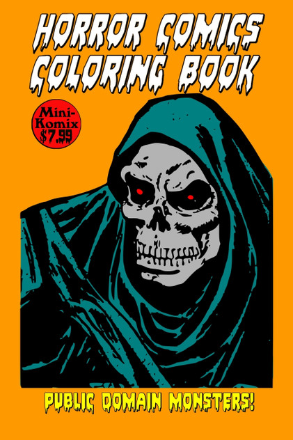 Horror Comics Coloring Books Horror Comics Coloring Books