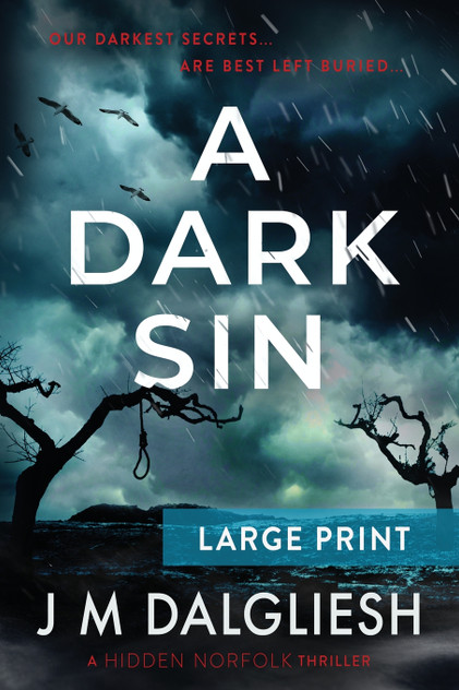 A Dark Sin (Large Print) A Dark Sin (Large Print)