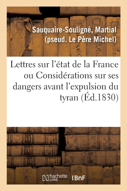 Lettres sur l'état de la France