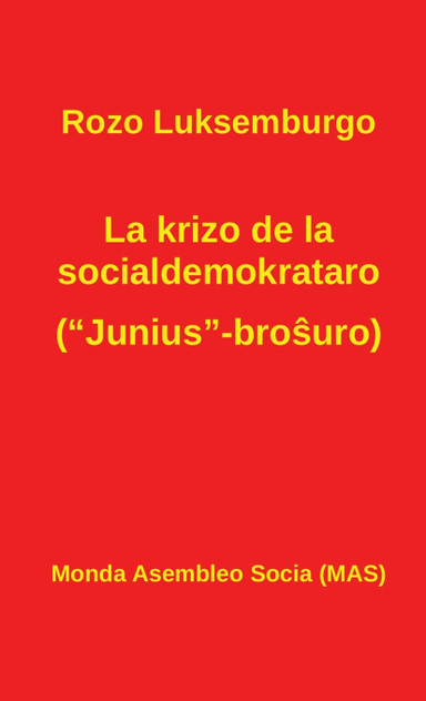 La krizo de la socialdemokrataro ("Junius"-broŝuro)