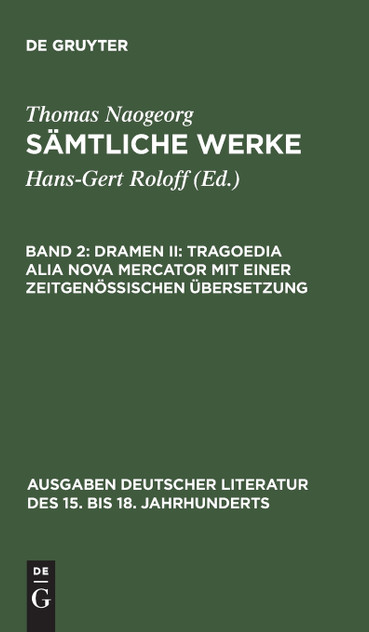 Sämtliche Werke, Band 2, Dramen II Sämtliche Werke, Band 2, Dramen II
